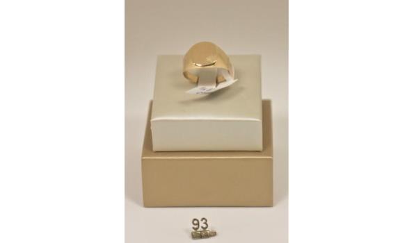 goudkleurige ring (WKP 663€)